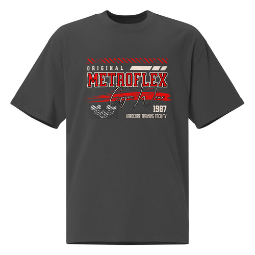 Metroflex Gym Original Oversized T-shirt – Old-School Pump Cover