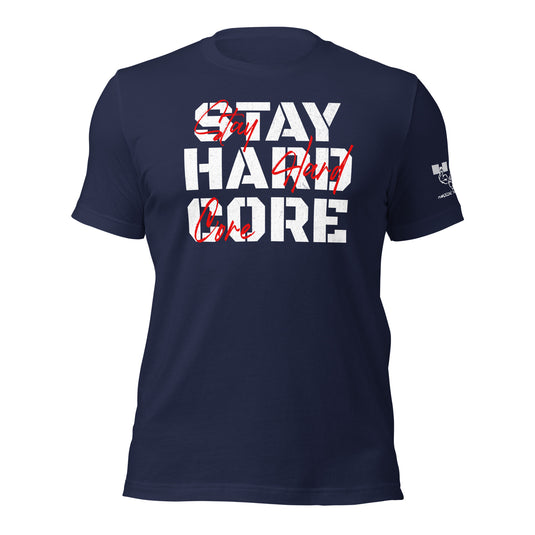 Metroflex Stay Hardcore Tee – Push Beyond Limits